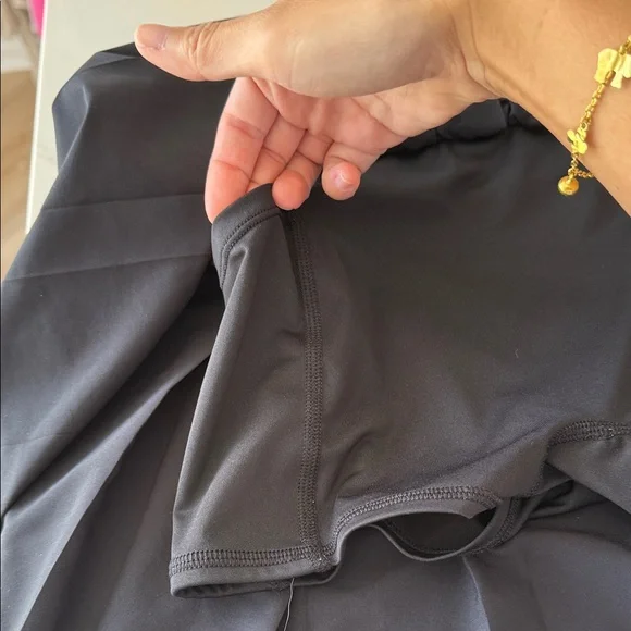 ALO Yoga Black Pleated Mini Skirt - Picture 8 of 8